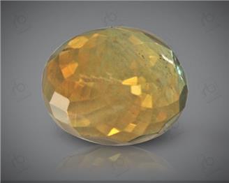 Yellow Citrine Natural Certified  8.16CTS-8386